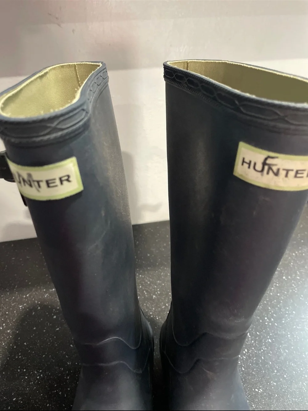 Hunter blue rain
